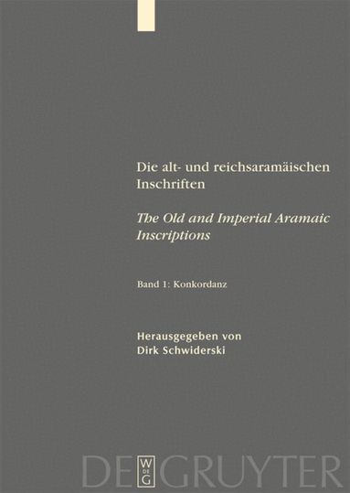 Dirk Schwiderski - Konkordanz, Inbunden