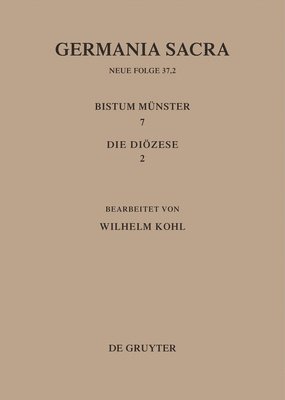 bokomslag Die Bistmer der Kirchenprovinz Kln. Das Bistum Mnster 7,2: Die Dizese