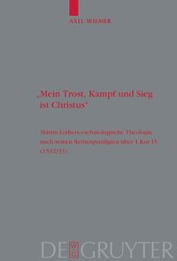 bokomslag 'Mein Trost, Kampf Und Sieg Ist Christ'