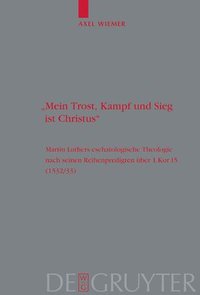 bokomslag "Mein Trost, Kampf und Sieg ist Christus"