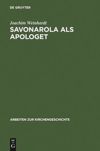 bokomslag Savonarola als Apologet