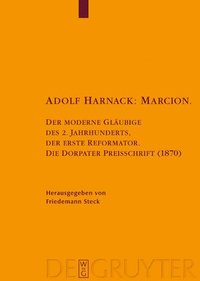 bokomslag Adolf Harnack: Marcion