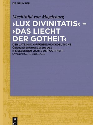 bokomslag Lux divinitatis  Das liecht der gotheit
