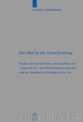 bokomslag Der Ruf in die Entscheidung