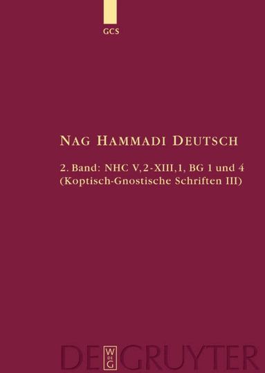 Hans-Martin Schenke, Hans-Gebhard Bethge, Ursula Ulrike Kaiser - NHC V,2-XIII,1, BG 1 und 4, Inbunden