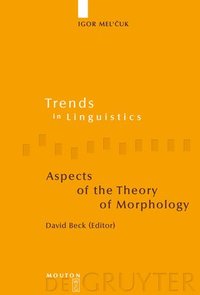 bokomslag Aspects of the Theory of Morphology