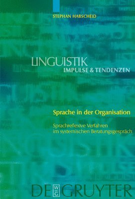 bokomslag Sprache in der Organisation