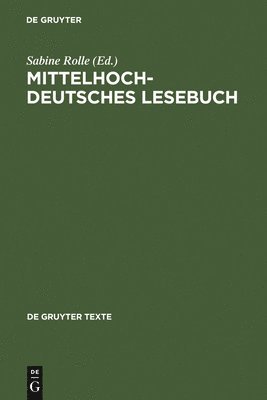 Mittelhochdeutsches Lesebuch 1