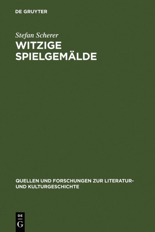 Stefan Scherer - Witzige Spielgemälde, Inbunden
