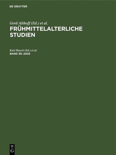 Karl Hauck, Gerd Althoff, Christel Meier - 2002, Inbunden