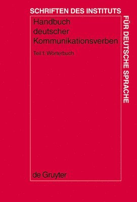 Gisela Harras, Edeltraud Winkler, Sabine Erb, Kristel Proost - Wörterbuch, Inbunden