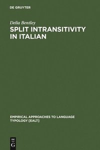 bokomslag Split Intransitivity in Italian