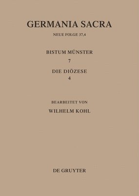 bokomslag Die Bistmer der Kirchenprovinz Kln. Das Bistum Mnster 7,4: Die Dizese