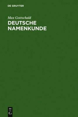 Deutsche Namenkunde 1