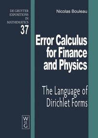 bokomslag Error Calculus for Finance and Physics