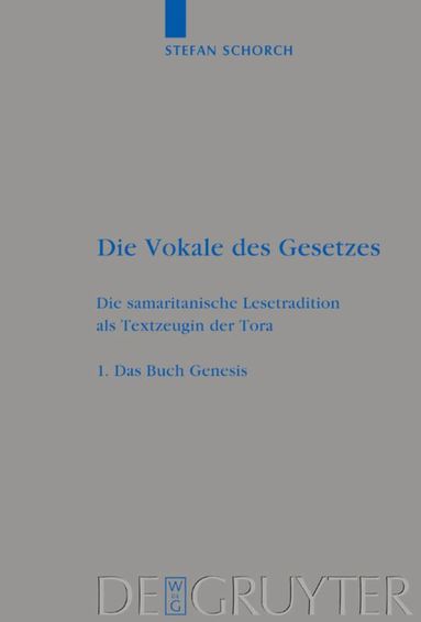 Stefan Schorch - Buch Genesis, Inbunden