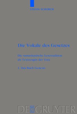 Die Vokale des Gesetzes, 1, Das Buch Genesis