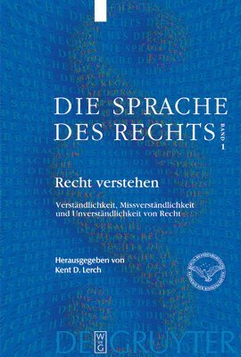 Kent D. Lerch - Recht verstehen, Inbunden