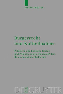 bokomslag Bürgerrecht und Kultteilnahme