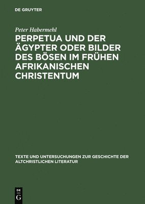 bokomslag Perpetua und der Ägypter oder Bilder des Bösen im frühen afrikanischen Christentum