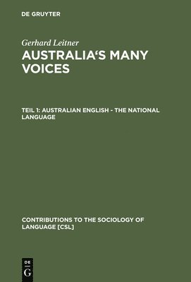 bokomslag Australian English - The National Language