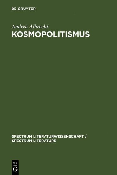 Andrea Albrecht - Kosmopolitismus, Inbunden