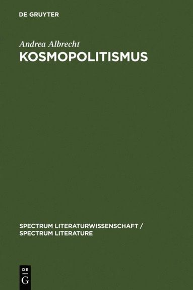 bokomslag Kosmopolitismus