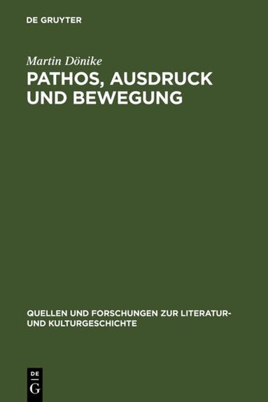 Martin Dönike - Pathos, Ausdruck und Bewegung, Inbunden