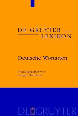 Handbuch der deutschen Wortarten 1