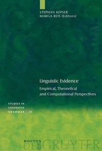 bokomslag Linguistic Evidence