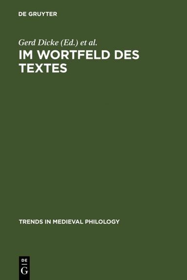 Gerd Dicke, Manfred Eikelmann, Burkhard Hasebrink - Im Wortfeld des Textes, Inbunden