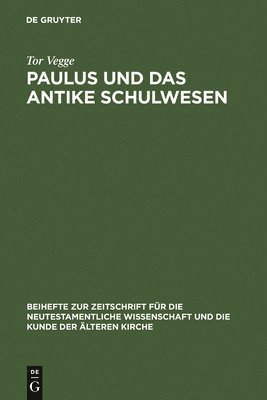 bokomslag Paulus und das antike Schulwesen