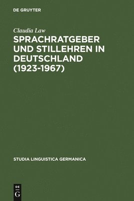 Sprachratgeber und Stillehren in Deutschland (1923-1967) 1