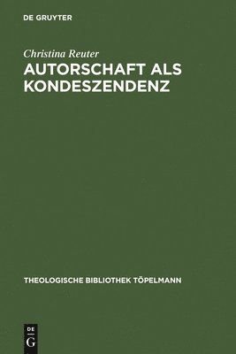 Autorschaft als Kondeszendenz