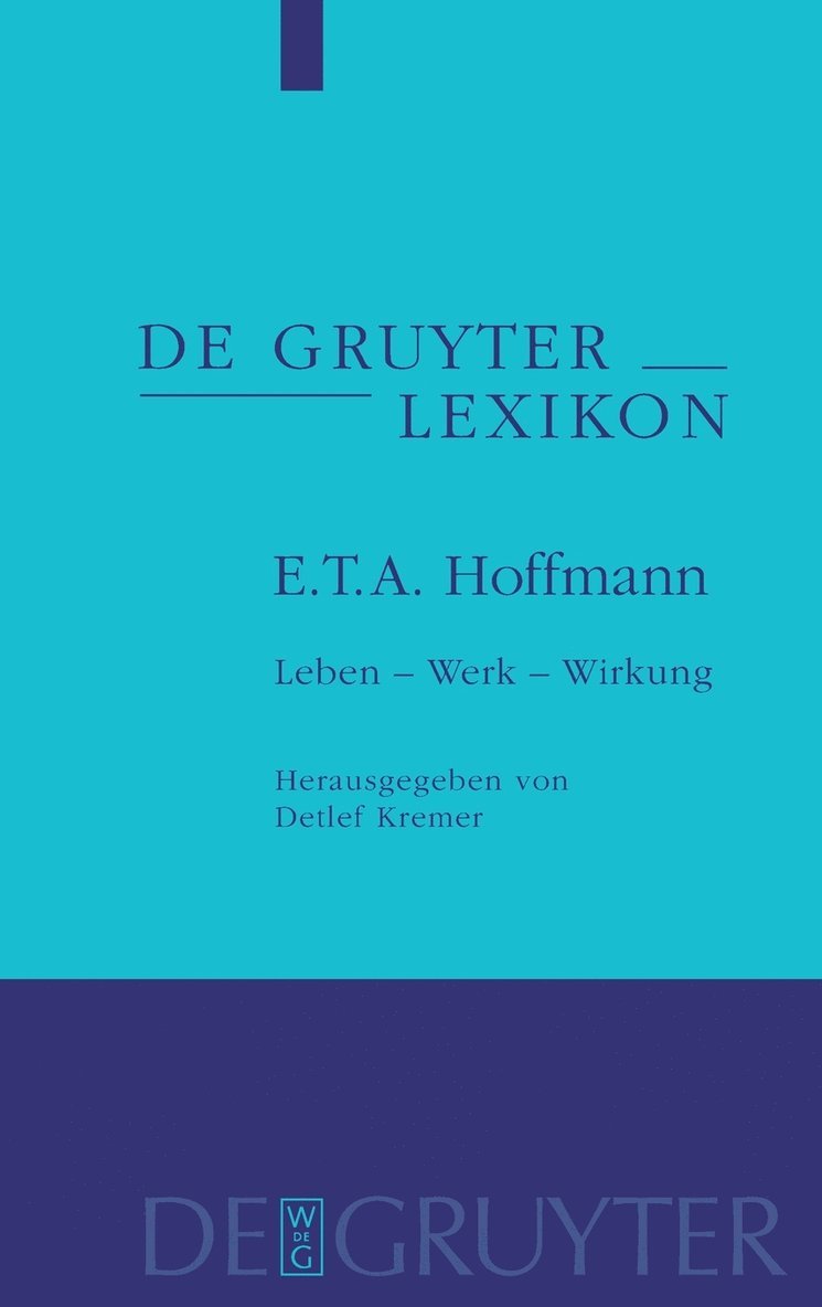 E. T. A. Hoffmann 1