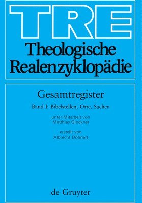 Bibelstellen, Orte und Sachen = Biblical References, Places, and Subjects, Inbunden