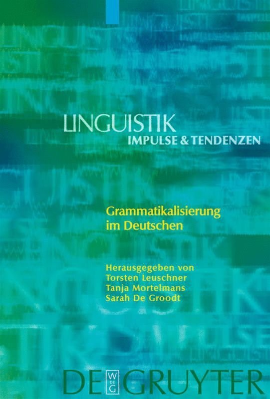 Grammatikalisierung im Deutschen 1