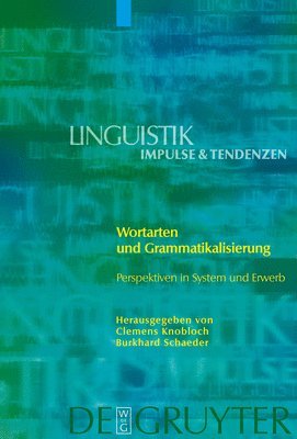 Wortarten und Grammatikalisierung 1