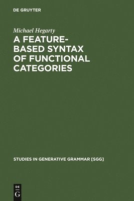 bokomslag Feature-Based Syntax of Functional Categories