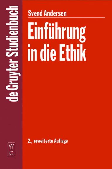 Svend Andersen - Einführung in die Ethik, Häftad