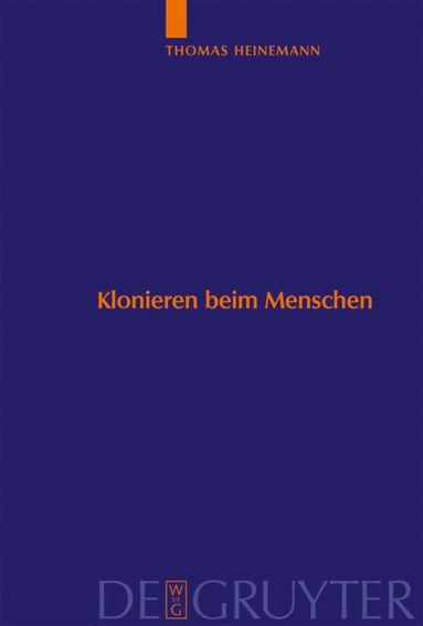 bokomslag Klonieren beim Menschen