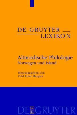 Odd Einar Haugen - Altnordische Philologie, Inbunden