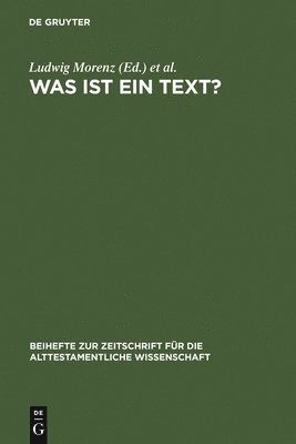 bokomslag Was ist ein Text?