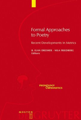 Formal Approaches to Poetry 1