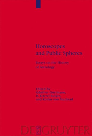 bokomslag Horoscopes and Public Spheres