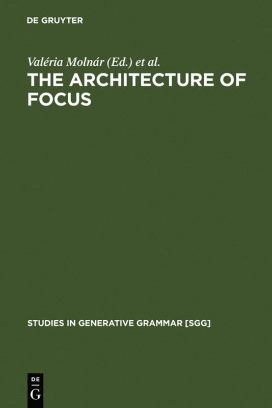 Valéria Molnár, Susanne Winkler - Architecture of Focus, Inbunden