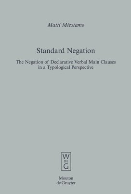 bokomslag Standard Negation