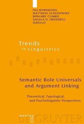 bokomslag Semantic Role Universals and Argument Linking