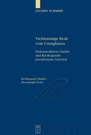 Jochen Schmidt - Vielstimmige Rede vom Unsagbaren, Inbunden
