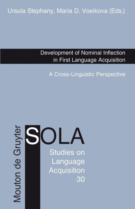 Development of Nominal Inflection in First Language Acquisition